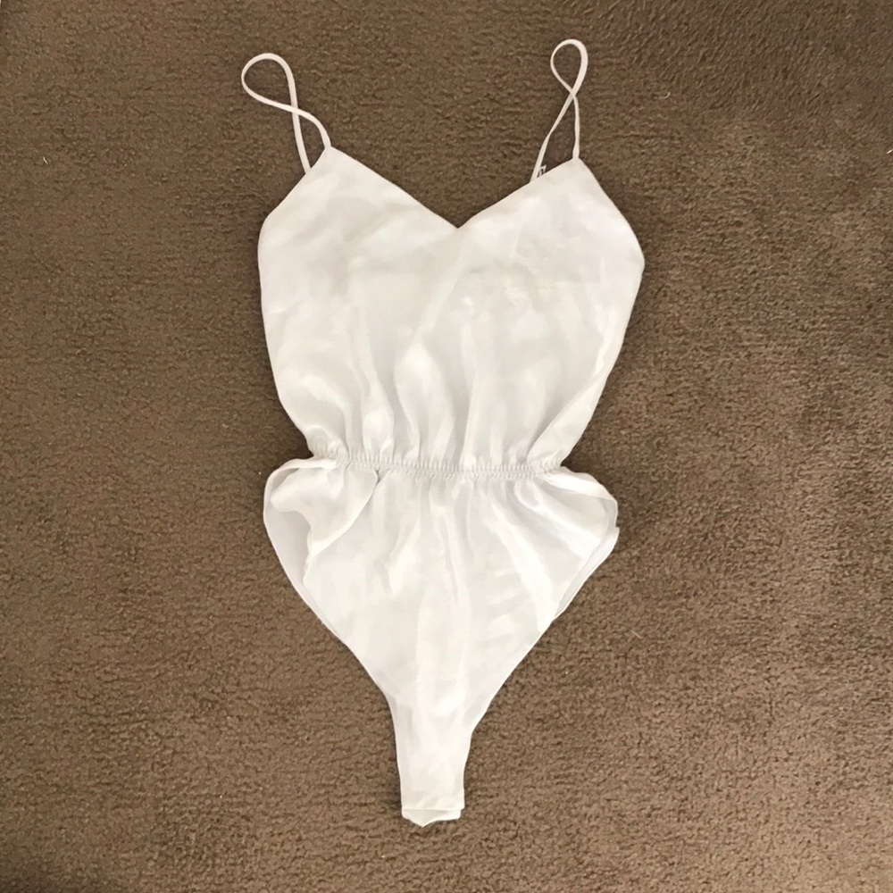 Vintage white teddy